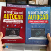 Sách Autocad - Bộ 2 Cuốn Từ Cơ Bản Đến Nâng Cao Xuất Bản Chính Hãng, Ứng Dụng Thực Tế, In Màu, Kèm Video Hướng Dẫn (Tặng sổ tay Phím tắt AutoCAD)