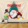 Phông Nền Trang Trí Vải Hình Santa, Noel, giáng sinh, Cây thông, Lò Sưởi Trang Trí - Tín Phát