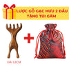 (TẶNG TÚI GẤM) Lược Gỗ Đàn Hương Massage Đầu Mặt Cổ Vai Gáy Thư Giản, Giảm Đau Mỏi Nhiều Hình Dạng