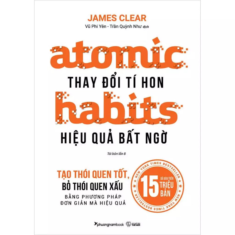 7 cuốn sách giúp bạn phát triển bản thân TOÀN DIỆN:  Atomic Habits + Yêu những điều không hoàn hảo + Người nam châm + Bí mật của nước + Khoa học về nấu ăn + Người bà tài giỏi vùng Saga + Tâm lý học về tiền