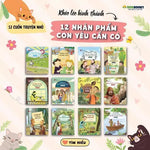 Bộ 12 Cuốn Sách Nhật Ký Nuôi Dạy Tâm Hồn Từ Kinh Cổ Do Thái: 12 Phẩm Chất Con Yêu Cần Có