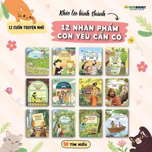 Bộ 12 Cuốn Sách Nhật Ký Nuôi Dạy Tâm Hồn Từ Kinh Cổ Do Thái: 12 Phẩm Chất Con Yêu Cần Có