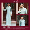 Áo Dài NGỌC TRÁC - Form Dáng Truyền Thống Tay Loe Dài