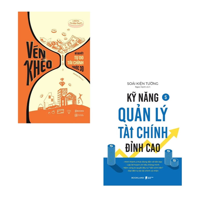 Combo Tự Do Tài Chính: Vén Khéo + Kỹ Năng Quản Lý Tài Chính Đỉnh Cao