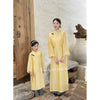 Áo dài 4 tà lạ mắt chất liệu tơ óng cho mẹ và bé gái Đậu Kids&Mom