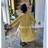 Áo dài 4 tà lạ mắt chất liệu tơ óng cho mẹ và bé gái Đậu Kids&Mom